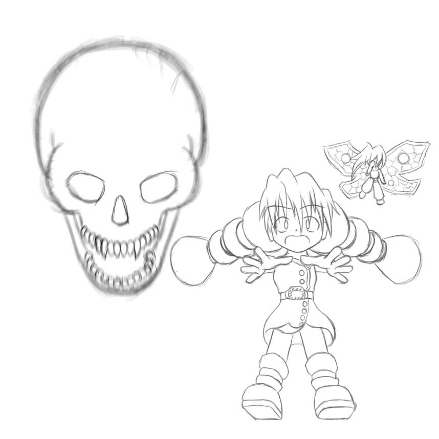 Mage girl
A picture of a mage accidentally unleashing a demon
