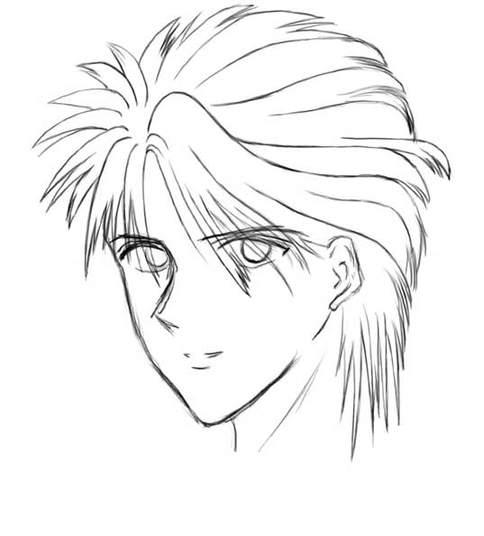 Tamahome
An attempt at Yu Watase style drawing. Still trying to figure out how to draw bishounen T_T Need more hot guys in the gallery
