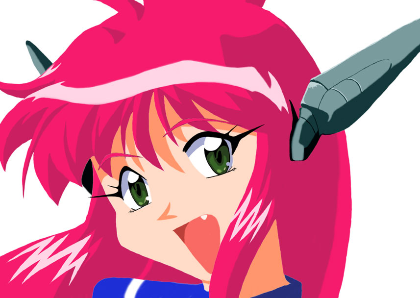 NukuNuku
After a few years, I went back and re-CGed this picture to compare how my current CG methods differed from the ones I had previously used. This is the result.
