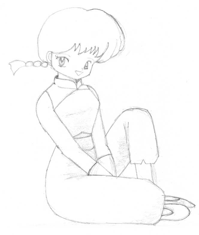 Ranma
A very old copy of Ran-chan (yes, the female Ranma) 
Keywords: ranma