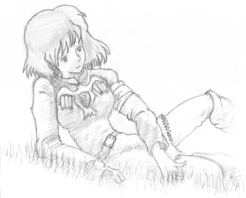 Nausicaa
A picture of Nausicaa copied from the box that the model gunboat comes in
