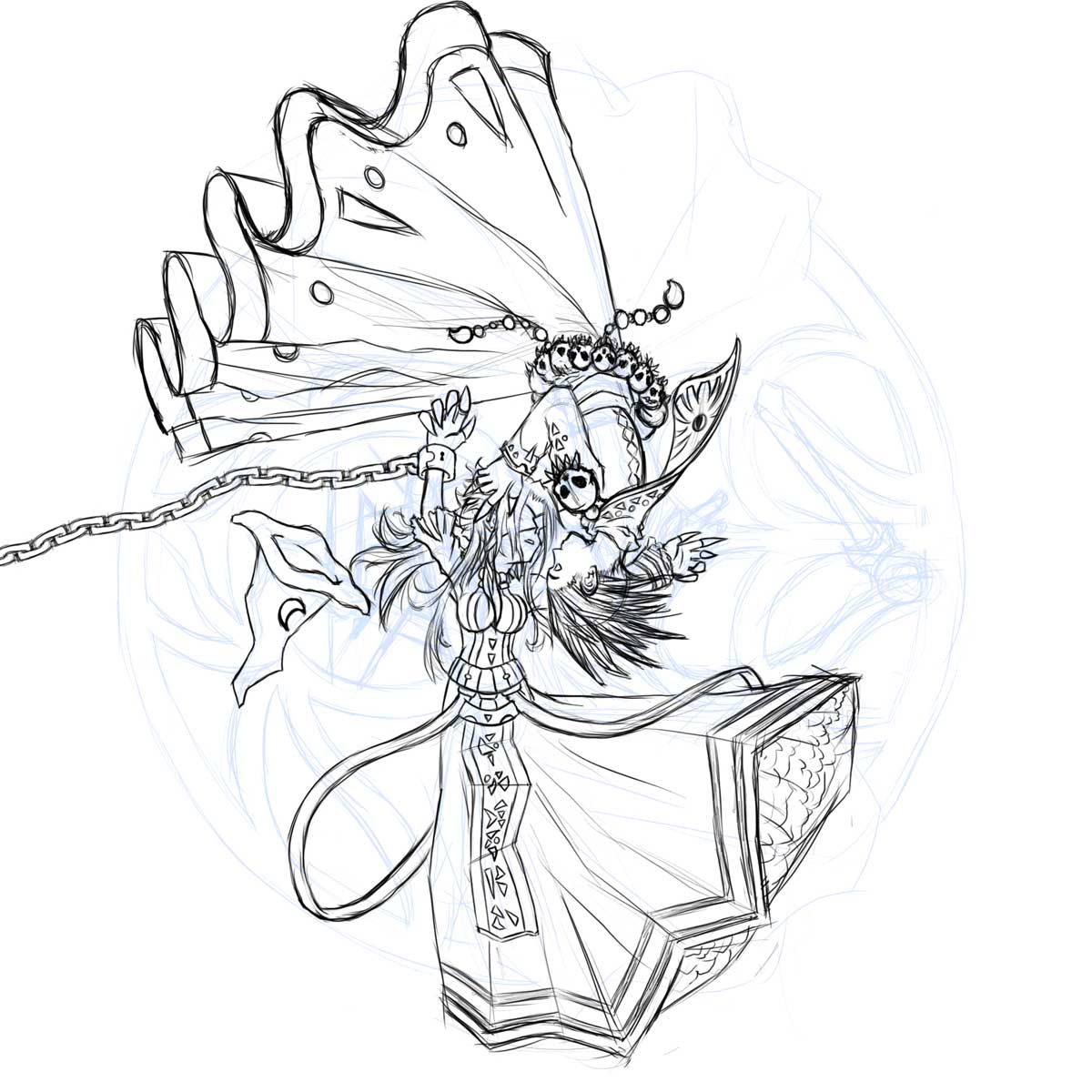 Sinnead and Valentina
2 of Yuri's undead characters from World of Warcraft.
The scene is supposed to be similar to something from Utena.
Keywords: Sinnead Valentina World of Warcraft Undead Scourge Priest Mage Revolutionary Girl Utena