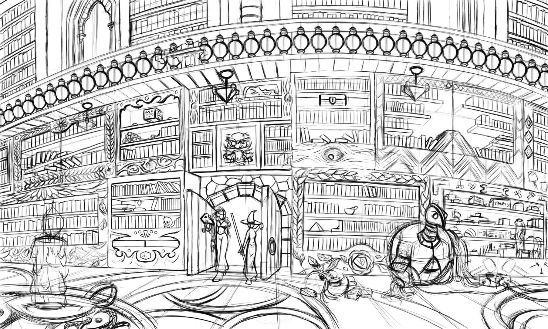 Manticore Meggastrider's Workshop
Remii and Amabeth uncover Manticore's lost workshop.
Keywords: World of Warcraft Remii Amabeth Troll Scourge Undead Manticore Meggastrider Workshop