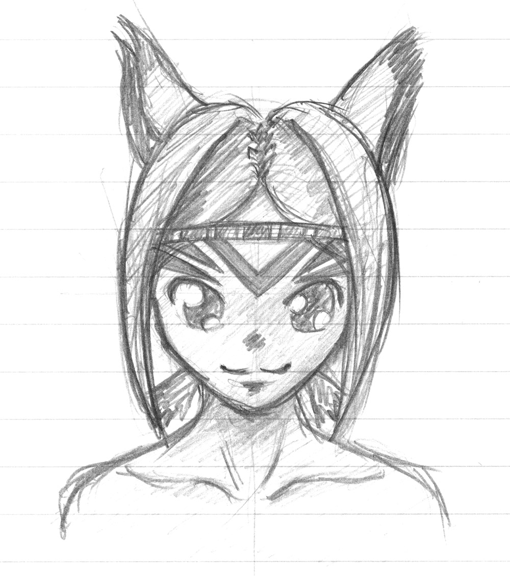 Xylia
Drawn in 18 min - how many things can you spot that are wrong with it? XD
Keywords: Final Fantasy XI xylia mithra