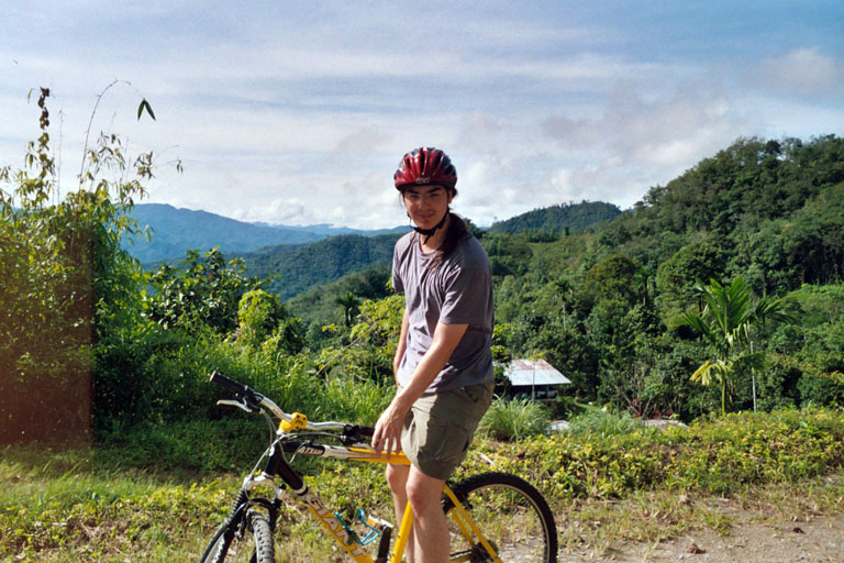 Mountain Biking
After the rafting and mountain climbing, Jo and I went mountain biking around Sandakan. If I look exhausted, it's probably because I am...
