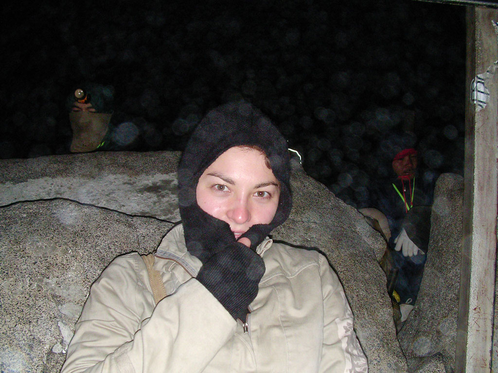 Jo at the summit again
